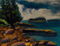 Rocky shoreline on the Cape